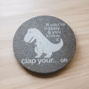 Posa Vaso T-Rex Clap Your Hands