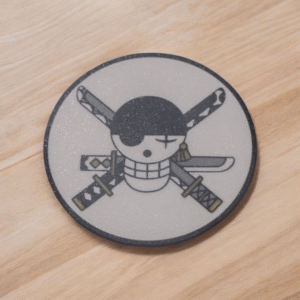 Posa Vaso Logo Pirata Zoro